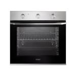 De'Longhi NSFGE9XL Backofen gas fan-assisted (5F), Grill elettrico termostatato | Klasse A |  Classe A+,Knobs finish metallo spazzolato, Contaminuti 120’, Handle in metallo spazzolato, Ventilazione tangenziale, Cavità 70 L con telai laterali a 7 levels di