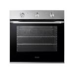 De'Longhi NSM7XLXRF Backofen Einbau | Klasse A | Edelstahl, Multifunktionselement (11), AIR FRY-Funktion, GIRARROSTO, 3D-Heiz- und Lüftungsfunktion, Funktionen „Easy Steam" und „Idroclean", Schnellvorheizfunktion, 74 Liter Fassungsvermögen mit seitlichen 