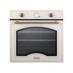 De'Longhi CGV9LAV Backofen  Orologio analogico con contaminuti | Klasse A |  Manopole e maniglia finitura ottone anticato, Porta doppio vetro con vetro interno estraibile, 1 luce alogena, Ventilazio