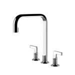 Gessi INCISO Girevole Chrome - 58701#031 Mitigeur Évier | Chrome brillant, Bec pivotant 360°, Débit réglable