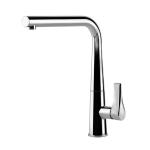 Gessi PROTON Girevole Finox Brushed Nickel - 17175#149 Grifo monocomando Fregadero | Níquel cepillado Finox, Caño giratorio 360°, Caudal ajustable