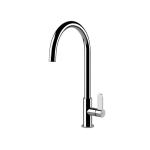 Gessi HELIUM Girevole Chrome - 60075#031 Mitigeur Évier | Chrome brillant, Bec pivotant 360°, Débit réglable