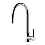 Gessi NEUTRON Monogetto Chrome - 17120#031 Mitigeur Évier | Chrome brillant, Bec monogicler fixe, Débit réduit économie eau