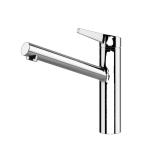 Gessi THALIUM Girevole Chrome - 60532#031 Mitigeur Évier | Chrome brillant, Bec pivotant 360°, Débit réglable