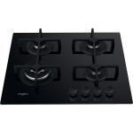 Whirlpool GOA6423/NB1 Gas hob Built-in | Class - | 4 gas burners, Electronic ignition, Enamelled grids
