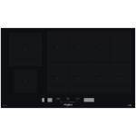 Whirlpool SMP29010CNEIXL  Placa de inducción encastrado 5 zonas, FlexiSide, controles deslizantes, cristal negro  | Clase energética A+