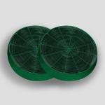 Faber FLL8 KIT 2 C.A. LONG LASTING D196 H - 112.0185.278 Filtro de carbón activo Accesorios | Clase energética - | Filtro de carbón, Larga duración, Compatibilidad Faber