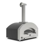 ALFA Forni FXFT-4P-GSB Pizzaofen Freistehend | Klasse - | Pizzaofen, Kapazität 2 Pizzen, Edelstahl