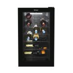 Candy CWC 021 M/N Weinkühlschrank Freistehend | Klasse - | Kapazität 6 Flaschen, Thermoelektrische Kühlung, Digitaldisplay