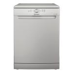 Indesit D2F HK26 S Dishwasher Built-in | Class A++ | 12 place settings, 5 programs, Eco technology
