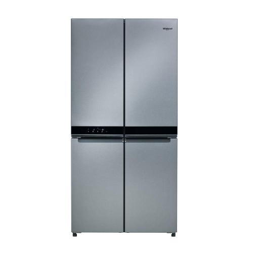 Whirlpool WQ9 B2L Kühl-gefrierkombination Freistehend | Klasse E | Gesamtfassungsvermögen 591 l, No-Frost-Technologie, FlexiFreeze, Schnellkühlung, Geräuschpegel 37 dB(A)