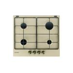 Indesit TH 642/I (AV) Hob Built-in | Class A | 4 gas burners, Oat finish, Gas safety