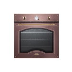 De'Longhi CM9LRO Backofen Einbau | Klasse A | verkupfert, Multifunktionsgerät (9), Analogprogramm, 3D-Heiz- und Lüftungsfunktion, Easy-Steam-Funktion, Idroclean-Funktion, Schnellvorheizfunktion, 74 Liter Fassungsvermögen mit seitlichen Einlegeböden in 7 E