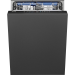 Smeg STL342CSL Geschirrspüler | Einbau | Energieklasse D | 13 Gedecke, FlexiZone, Express-Programm 27'
