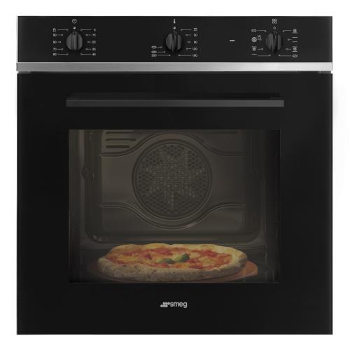 Smeg SF64M3PZB Horno | Nevera de vino termoeléctrico | Clase energética A | Promedio, horno eléctrico, 65 L