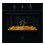 Electrolux KOHHH04K Four encastré 60cm, Multifonction, Noir | Classe énergétique A+