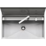 BARAZZA 1LLB90 Sink Built-in | 1 bowl with lid, Weight 23 kg, AISI 304 stainless steel