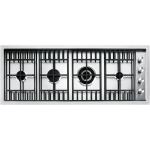 BARAZZA 1PLB3T Plaque de cuisson à gaz Encastrable | Inox AISI 304, grilles fonte, brûleurs 1kW+1,75kW+3kW+3,5kW
