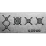 BARAZZA 1PUN105 Gas hob Built-in | 5 gas burners, Dimensions 106x52 cm, Weight 25.7 kg
