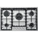BARAZZA 1POF80 Gas hob | 5 burners, AISI 304 stainless steel, Cast iron grids