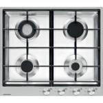 BARAZZA 1PBF64 Gas hob Built-in | 2 gas + 2 doppia corona Chef, Griglie ghisa, Inox AISI 304:contentReference[oaicite:9]{index=9}