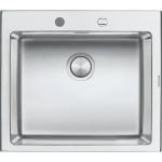 BARAZZA 1LBO61 Sink Built-in | 1 bowl, Stainless steel, 28 cm depth