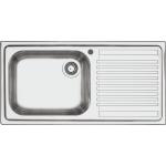 BARAZZA 1LFS10D Sink Built-in | 1 bowl + drainer, 50x40x21 cm, Stainless steel