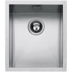BARAZZA 1Q3440I Sink Built-in | Bowl 34x40 cm, Depth 27 cm, AISI 304 stainless steel