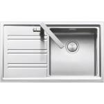 BARAZZA 1LES91RS Sink Built-in | 2 bowls, Left drainer, Stainless steel AISI 304