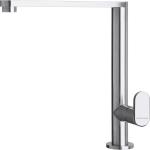 BARAZZA 1RUBMBF1C Mixer tap Sink | Polished chrome finish, Stainless flexible hoses, Swivel spout