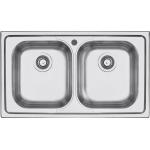 BARAZZA 1LFS92 Sink Built-in | 1 bowl, 71x40x21 cm, Stainless steel AISI 304