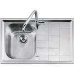 BARAZZA 1LLV90/1D Sink Built-in | 2 bowls, Right drainer, Bowls 34x39x21 cm