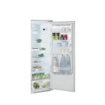 Indesit INS18012 Frigorífico Empotrable | Clase energética A+ | Capacidad 300 L, No Frost, 2 estantes ajustables