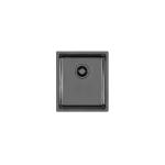 Foster Vasca Ke 34X40 S/Top Gunmetal - 2153856 Fregadero Superpuesto | Acero inoxidable, Acabado gunmetal, Montaje superior