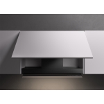 Falmec Virgola No-Drop Touch 120 Nero 220-240V - 50-60Hz T80 S/Filtro Campana extractora Isla | Clase energética A | Tecnología No-Drop, 120 cm, Control táctil