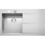 BARAZZA 1LMDR91D Sink Built-in | Piano appoggio dx, Vasca 40x40x20 h, Acciaio inox satinato