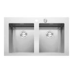 BARAZZA 1LMDR92 Sink Built-in | Vasca con abbassamento, Piano appoggio, Accessori inclusi