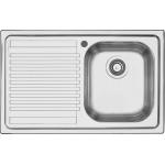 BARAZZA 1LFS81S Sink Built-in | 1 bowl, 22 cm depth, Stainless steel AISI 304