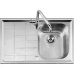 BARAZZA 1LLV90/1S Sink Built-in | 2 bowls, Left drainer, Bowls 34x39x21 cm
