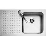 BARAZZA 1IS9060/1S Sink Built-in | Stainless steel, 1 bowl, 91x53x22 cm