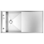 BARAZZA 1LMZ105 Sink Built-in | 1 vasca, Dimensioni 110x62x38 cm, Peso 18 kg:contentReference[oaicite:7]{index=7}
