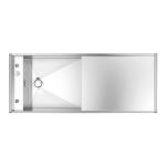 BARAZZA 1LMZ135 Sink Built-in | 1 vasca, Dimensioni 140x62x38 cm, Peso 23 kg