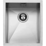BARAZZA 1Q3440S Sink Built-in | Bowl 34x40 cm, Depth 27 cm, AISI 304 stainless steel