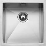 BARAZZA 1Q4040S Sink Built-in | Bowl 40x40 cm, Depth 27 cm, AISI 304 stainless steel