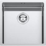 BARAZZA 1QR406 Sink Built-in | Bowl 40x40 cm, Depth 27 cm, AISI 304 stainless steel