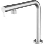 BARAZZA 1RUBBSM Mixer tap Sink | Minimum height 71 mm, Satin stainless steel, 360° swivel spout