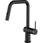 BARAZZA 1RUBEVDK Mixer tap Sink | Black PVD finish, Ceramic cartridge, Stainless flexible hoses