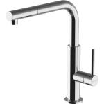 BARAZZA 1RUBMOF1C Mixer tap Sink | Pull-out shower, AISI 316 stainless steel, 360° rotation