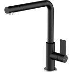 BARAZZA 1RUBUN2 Mixer tap Sink | Ceramic disc cartridge, Stainless steel, 360° swivel spout