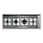 BARAZZA PL3TIGS Hob Built-in | Class - | Cast iron grids, Left cooking zone, 3 gas + dual crown